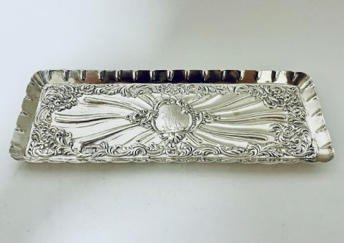 Antique Silver Tray