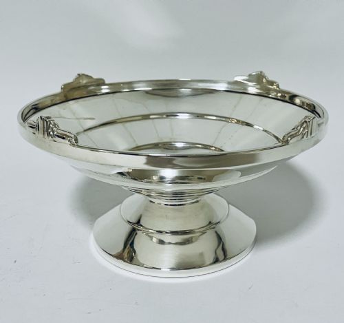 Large Art Deco Silver Bowl