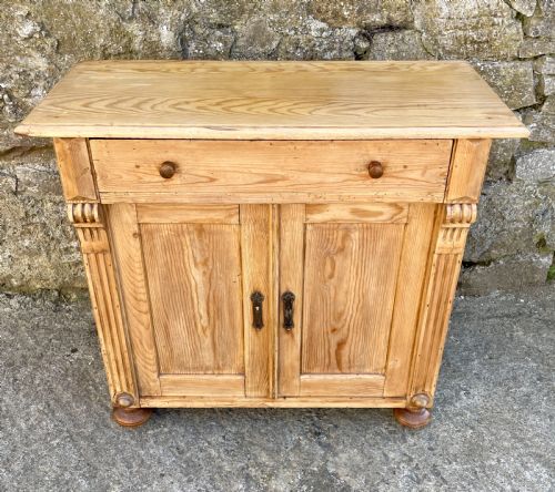 fig 2. Antique Continental Pine Cupboard