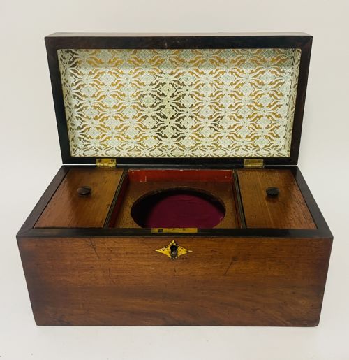 Georgian Mahogany Tea Caddy