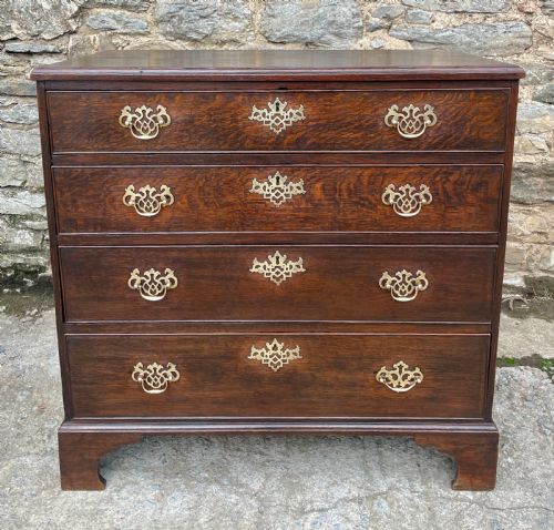 fig 1. Georgian Oak Chest of Drawers