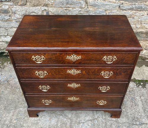 fig 2. Georgian Oak Chest of Drawers