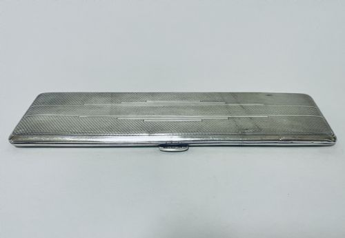 Art Deco Silver Cigarette Case