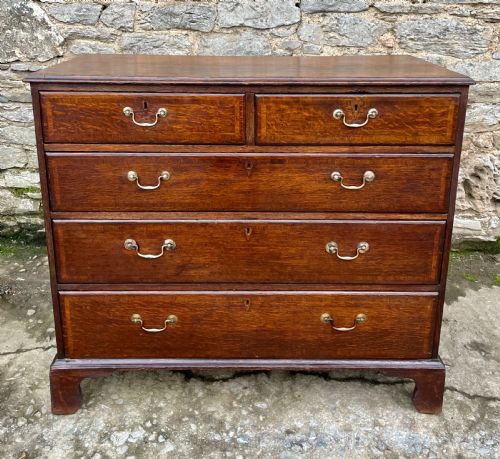 Georgian Oak Chest of Drawers