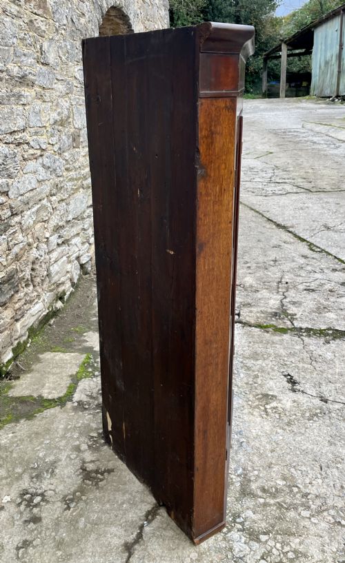 GEORGIAN OAK FLOOR STANDING CORNER CUPBOARD - ADDITIONAL PHOTO 2
