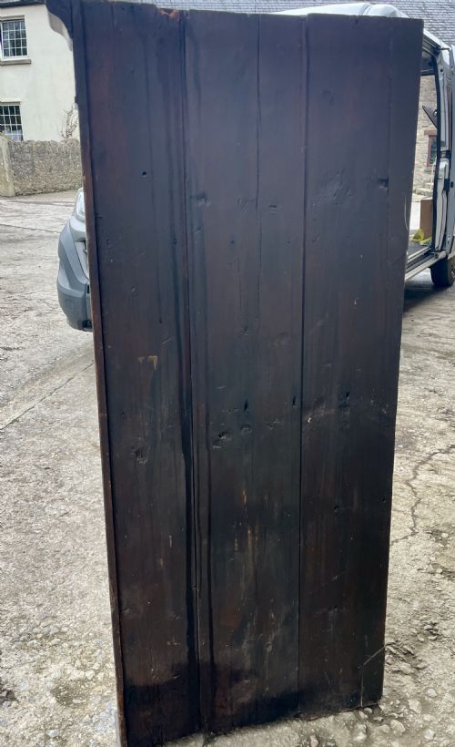 GEORGIAN OAK FLOOR STANDING CORNER CUPBOARD - ADDITIONAL PHOTO 19