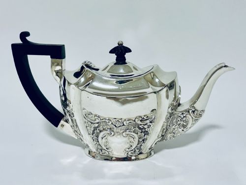 Victorian Sterling Silver Teapot
