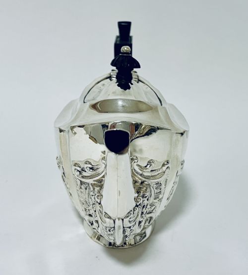 fig 2. Victorian Sterling Silver Teapot