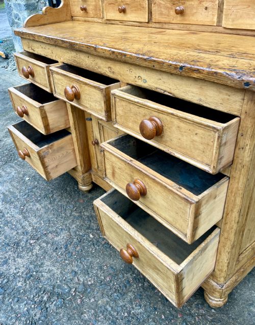 fig 1. Victorian Pine Dresser