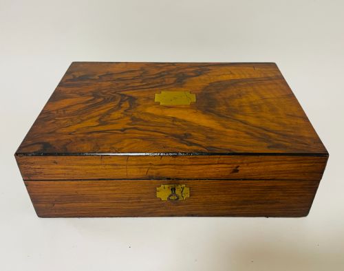 Antique Collectors Box with Key