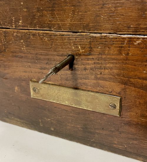 fig 1. WW1 Sailor's Pine Ditty Box