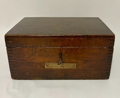Ww1 Sailor's Pine Ditty Box