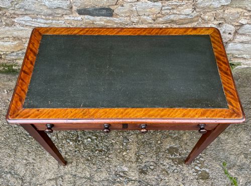 fig 2. Antique Two Drawer Writing Table