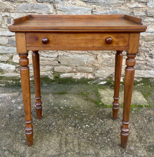 fig 1. Small Victorian Mahogany Side Table