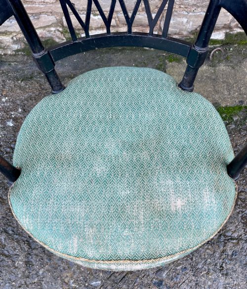 fig 2. Aesthetic Style Ebonised Armchair