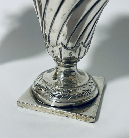 fig 2. Pair of Victorian Silver Vases