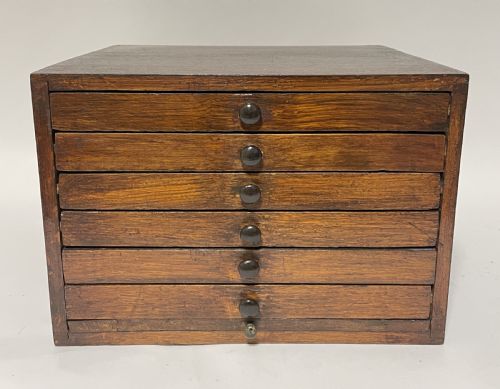 fig 1. Coin Collector's Cabinet