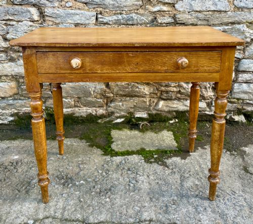 fig 1. Antique Pine Side Table