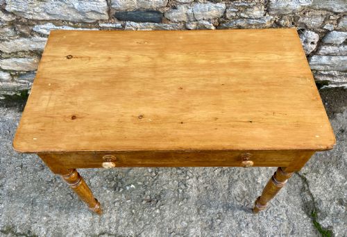 fig 2. Antique Pine Side Table