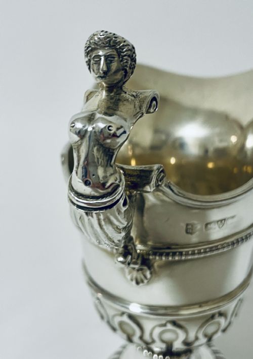fig 2. Antique Silver Milk or Cream Jug