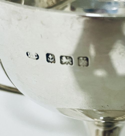 fig 1. Small Antique Silver Trophy Cup