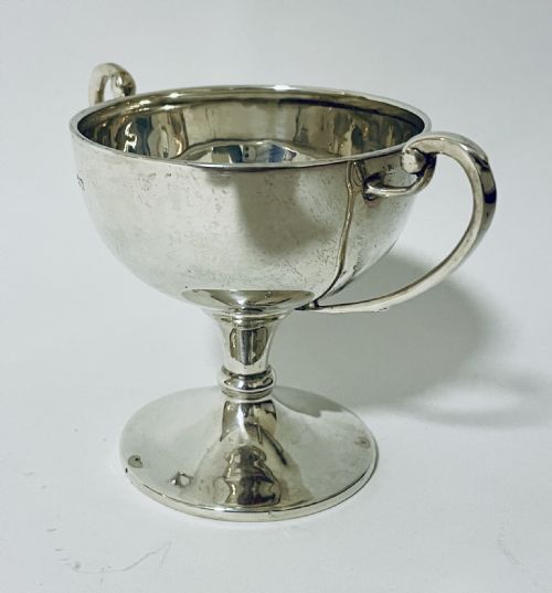 fig 2. Small Antique Silver Trophy Cup