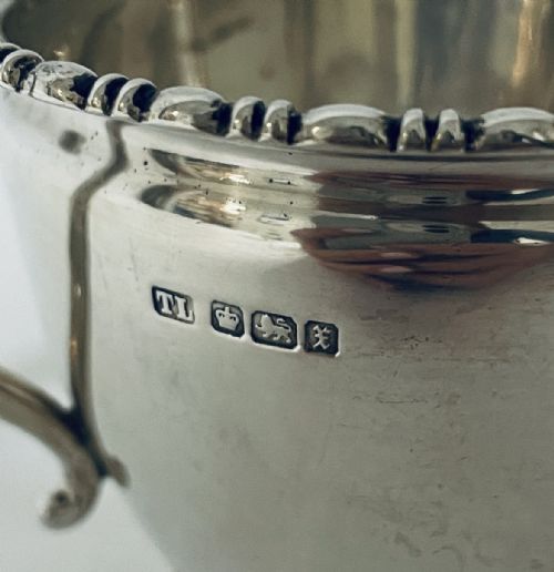 fig 1. Antique Silver Milk or Cream Jug