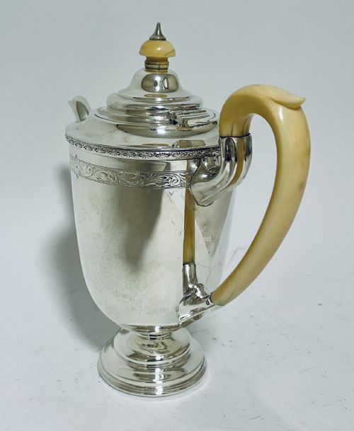 fig 1. Art Deco Silver Teapot