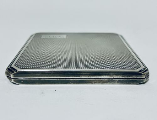 fig 2. Antique Silver Cigarette Case