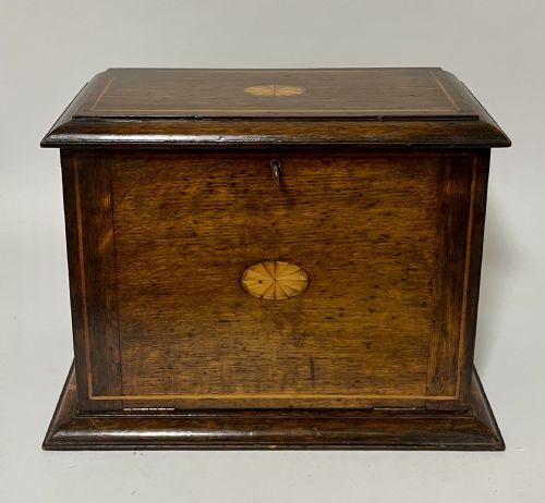 Antique Oak Stationery Cabinet