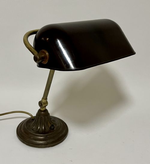 Antique Bankers Lamp