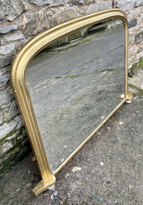 fig 2. Large Victorian Gilt Overmantel Mirror