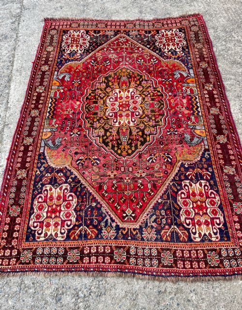 Large Hand Woven Qashqai Rug