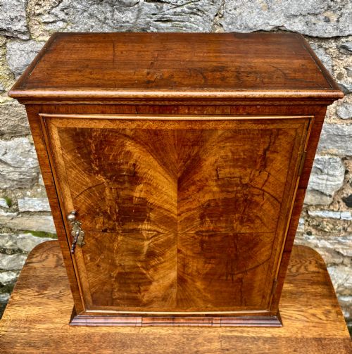 fig 1. ?Small Antique Walnut Cupboard