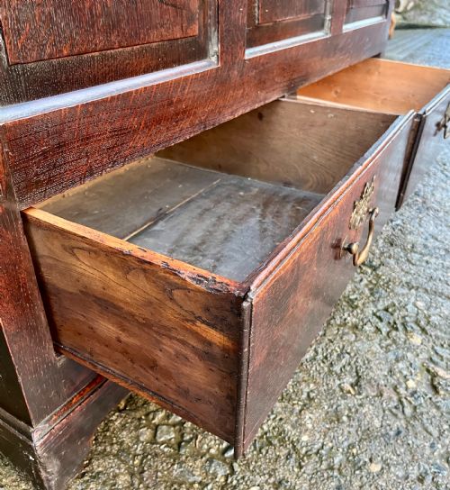GEORGIAN OAK MULE CHEST - ADDITIONAL PHOTO 21