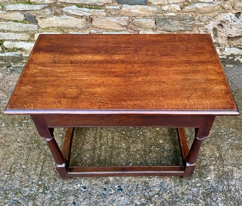 fig 2. 18th Century and Later Oak Side Table