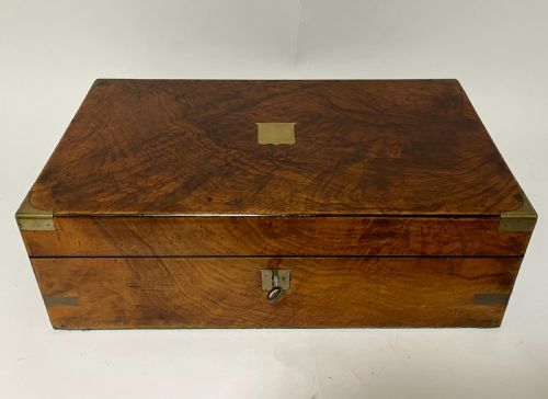 fig 1. Victorian Walnut Writing Slope