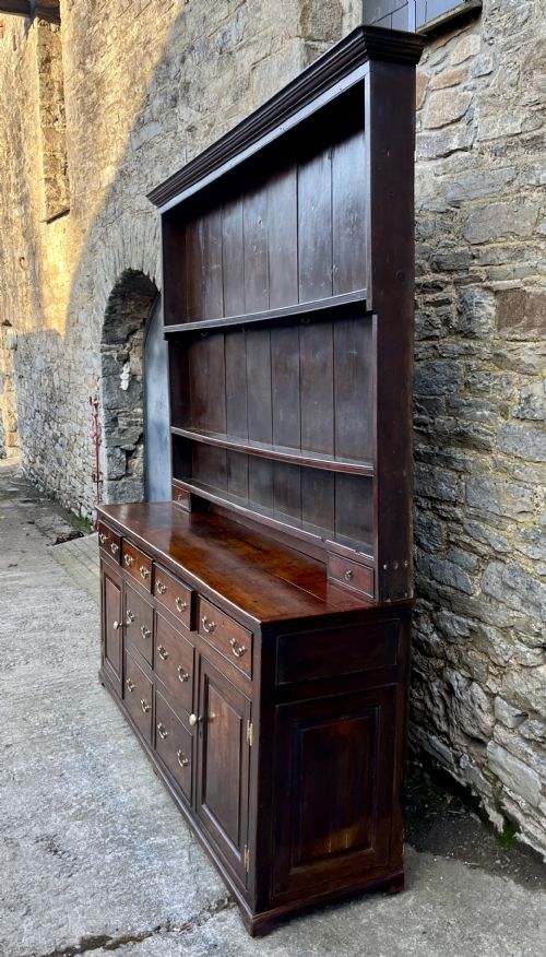 fig 2. Large Georgian Oak Dresser