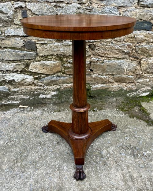fig 1. Regency Rosewood Lamp Table