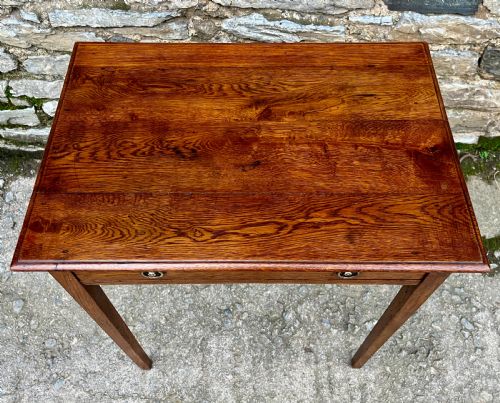 fig 1. Small Georgian Oak Side Table
