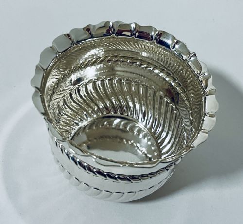 fig 1. Victorian Silver Sugar Bowl