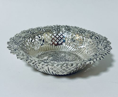fig 1. Victorian Silver Bon Bon Dish