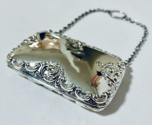 fig 2. Antique Silver Chatalaine Purse