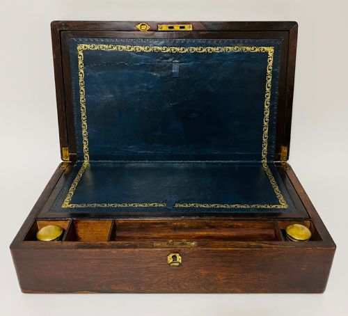 Victorian Rosewood Writing Slope