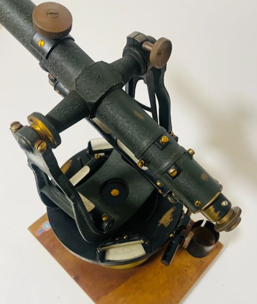 fig 3. Antique Transit Theodolite by Buff & Buff Co