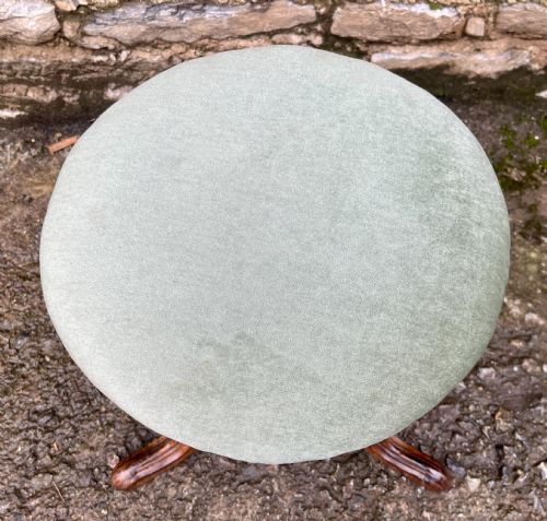 fig 2. Victorian Walnut Adjustable Piano Stool