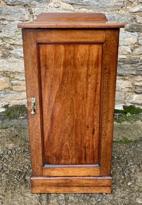 fig 1. Edwardian Mahogany Pot Cupboard