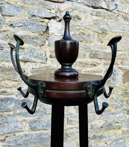 fig 2. Edwardian Mahogany Hall Stand