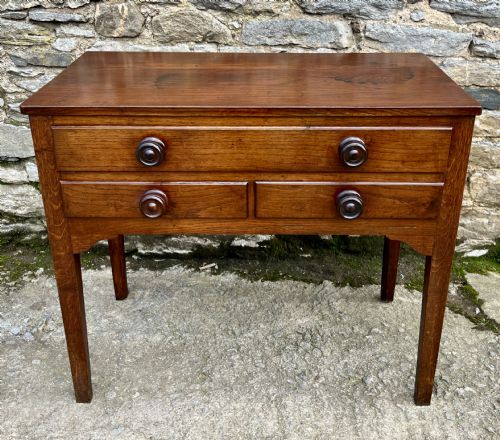 Antique Welsh Oak Side Table
