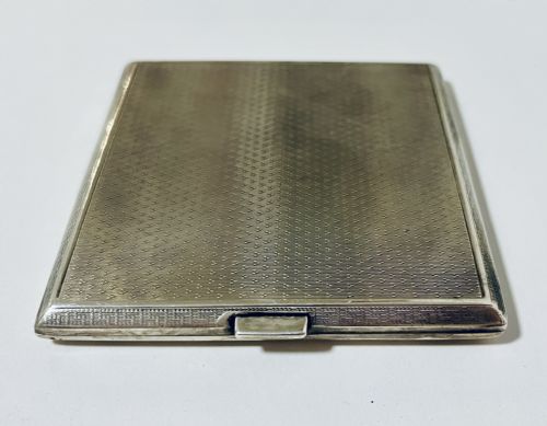 fig 1. Antique Silver Cigarette Case